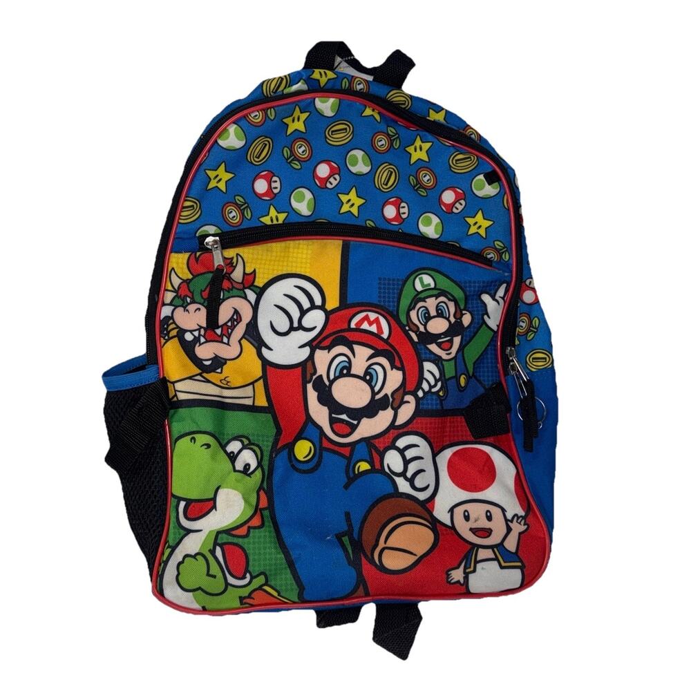 Nintendo Mario Brothers Backpack 12 x 16